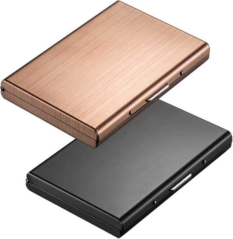 Encelade 6 Card Holder(Set of 2, Blue, Black)