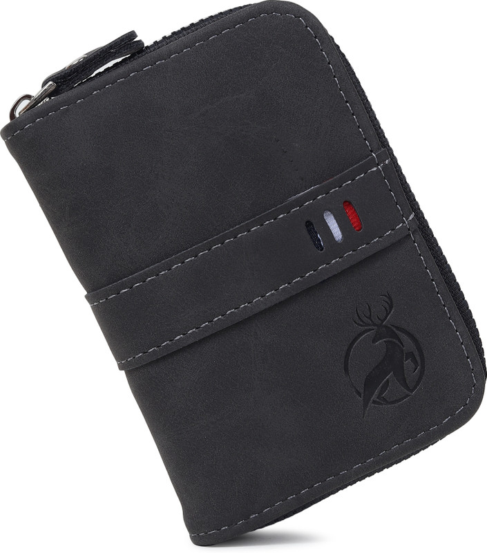Flipkart SmartBuy Long-Lasting Brown 9 Cash Slot|2 Cash Slot Leather Zip Debit/Credit Atm, 10 Card Holder(Set of 1, Black, Brown)