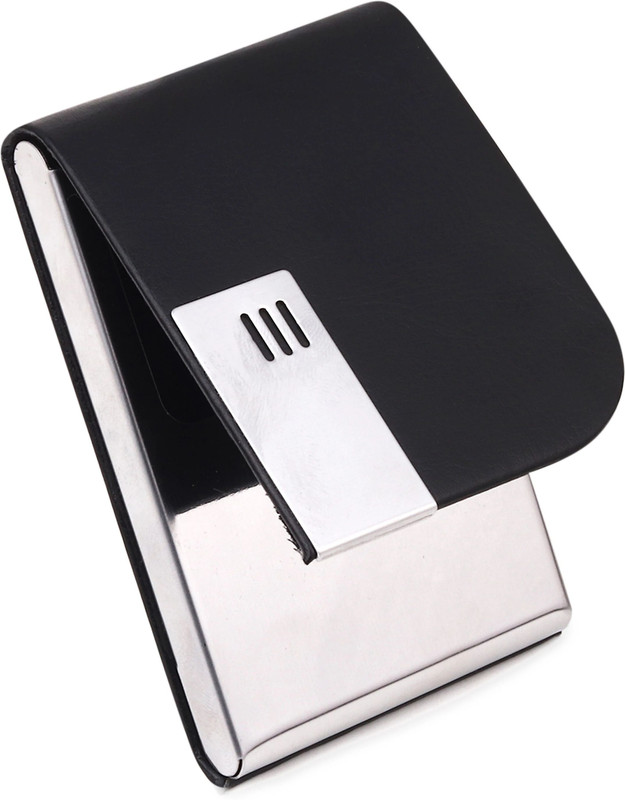 Celebr8 Visiting ATM Credit Debit Card Holder for Men & Women, Diwali gift items 7 Card Holder(Set of 1, Black)