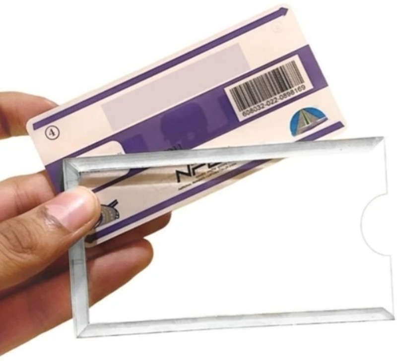 Amrutam Enterprise 1 Card Holder(Set of 2, White)