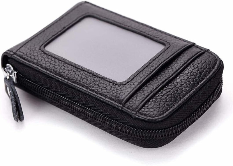 StealODeal Black RFID Blocking Metal ATM/Credit/Debit For Man & Woman Slots 10 Card Holder(Set of 1, Black)