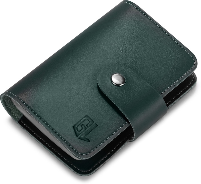 VINSAGE 12 Card Holder(Set of 1, Green)