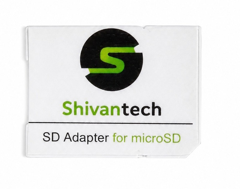 SHIVANTECH microSD Card Reader(Black)