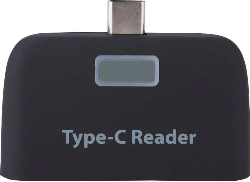 TECHGEAR 3-in-1 USB Type-C/OTG Card Reader Card Reader(Black)
