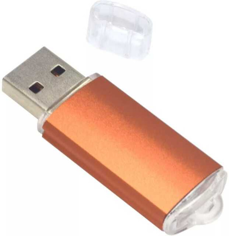 TECHGEAR USB Micro SD Memory Card Reader orange Card Reader(Orange)