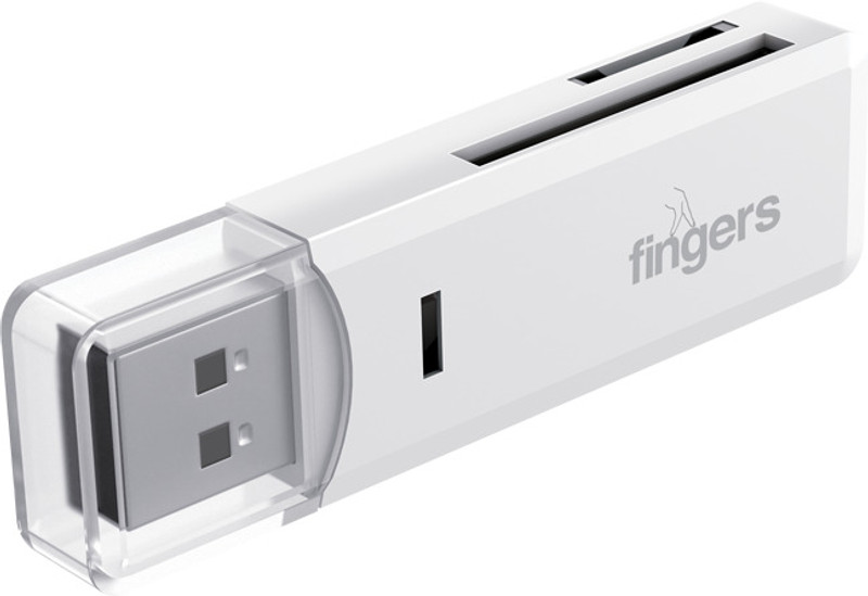 FINGERS RapidRead Card Reader(Classic White)