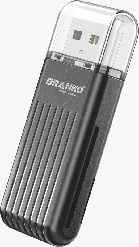 Branko CR002 Card Reader(Black)