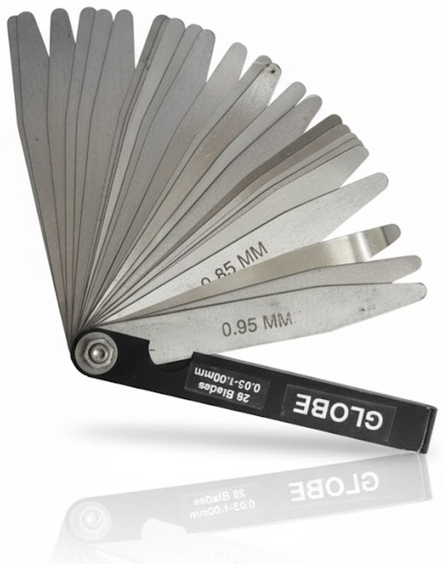 SH MART FEELER GAUGE 26 BLADES 0.03 TO 1.00mm WITH HIGH ACCURACY Marking Gauge