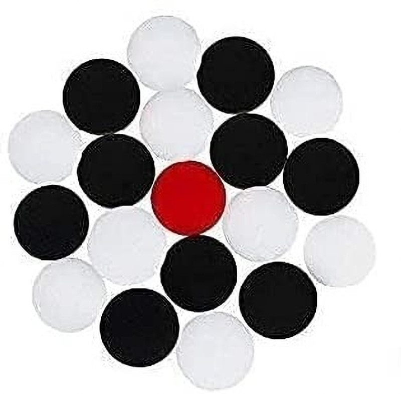 Butee Carrom Coins with Striker – Easy Slide & Long Lasting Carrom Pawns(Pack of 20)