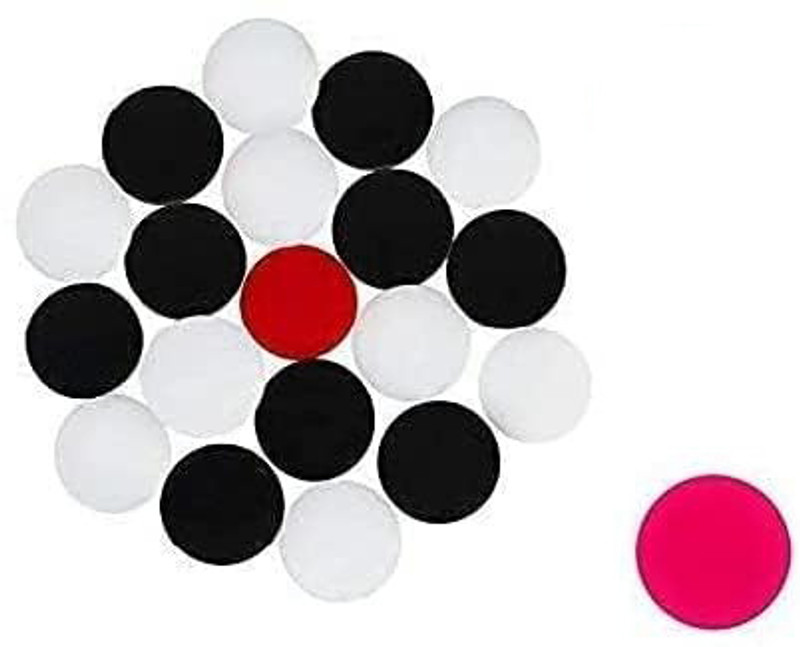 Butee Premium Carrom Coin Set – Perfect for Indoor Games Carrom Pawns(Pack of 20)