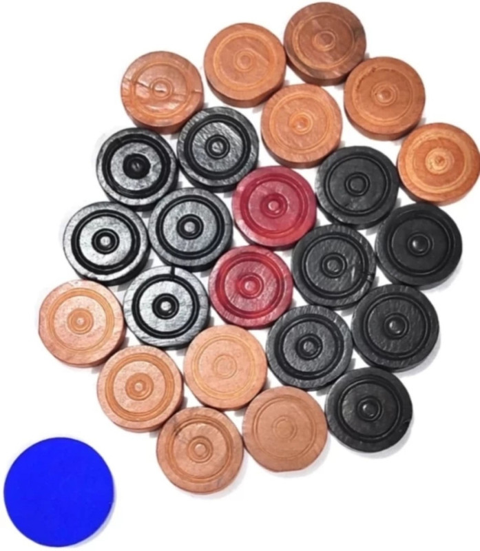 radion wcc00122 Carrom Pawns(Pack of 24)