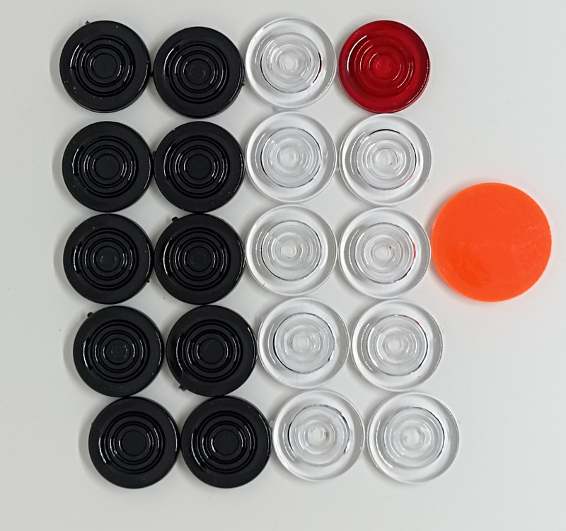 GSPO C-01 Carrom Pawns(Pack of 20)