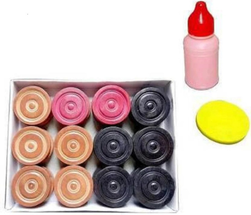 Vikas Sports 876311 Carrom Pawns(Pack of 19)