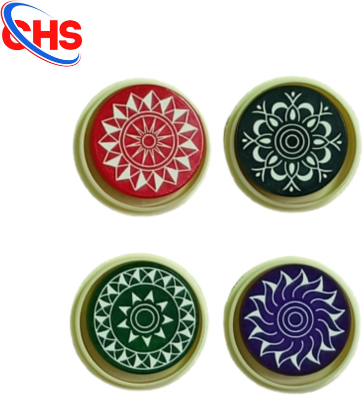 CHS SPORTS Fiber Glass Carrom Striker(Multicolor)