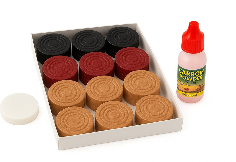 SHAAD TOP PVC Carrom Striker(Multicolor)
