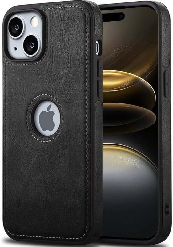 CASORA Back Cover for Full Camera Protection | Raised Edges | Super Soft-Touch | Bumper Case for iPhone 11(Black, 3D Case, Leather, Pack of: 1)