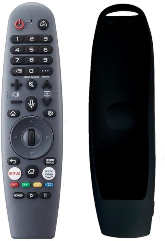 KRITAX Back Cover for Remote cover(Black, Leather)