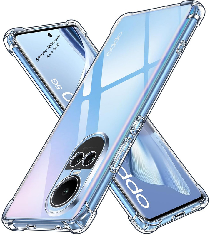 S-Softline Back Cover for Oppo Reno 10 5G(Transparent, Silicon, Pack of: 1)