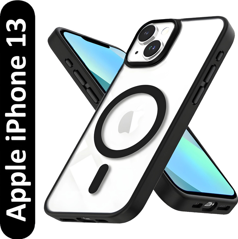 SANJU Back Cover for Apple iPhone 11 Pro(Black, Transparent, Dual Protection, Pack of: 1)
