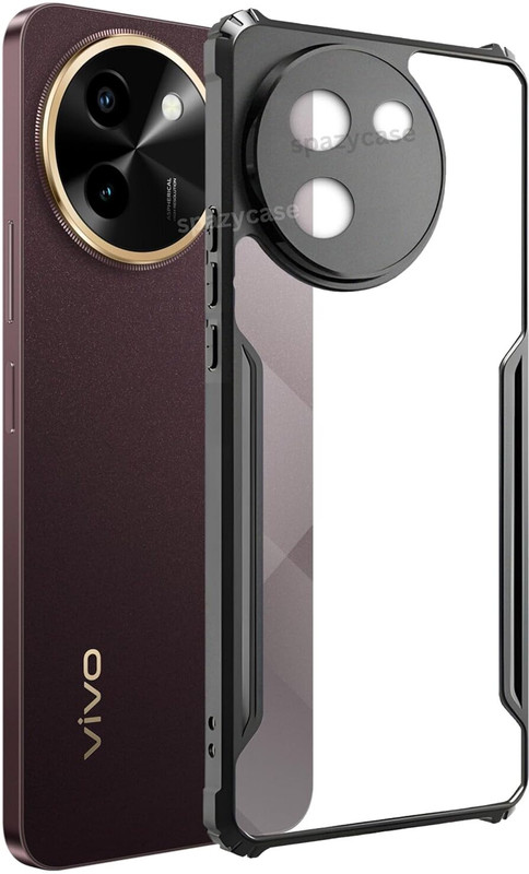 Hydbest Pouch for Vivo T3X 5G Back Cover, Vivo T3X 5G Back Cover.(Transparent, Grip Case, Polycarbonate)