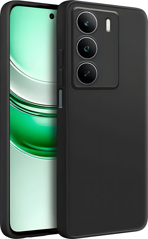 Monagamy Pouch for Realme Narzo 80 Lite 5G, Realme C75 5G-CA30(Black, Grip Case, Silicon, Pack of: 1)
