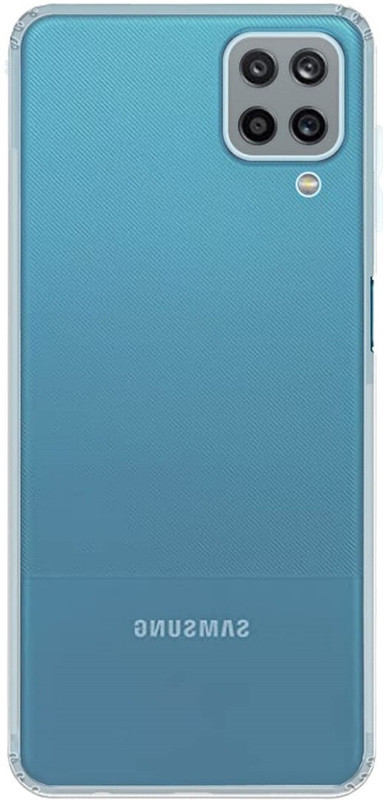 GVSR Pouch for Samsung Galaxy F12(Transparent, Grip Case, Rubber)