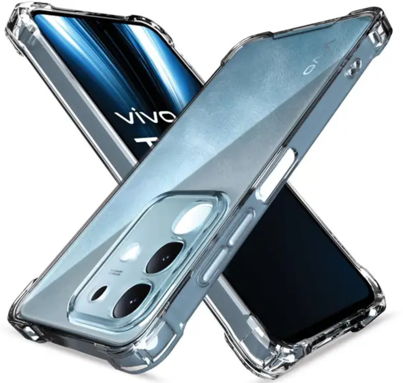 Sciforce Pouch for Vivo Y31 Pro 5G, vivo T4x 5G, IQOO Z10X 5G, {BM}11(White, Flexible, Rubber)