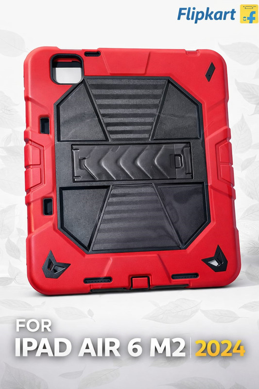SUM Back Cover for Rugged Armor IP AIR 6 M2 (2024) with Kickstand & Heavy Duty Protection – Blue(Blue, Hard Case, Pack of: 1)