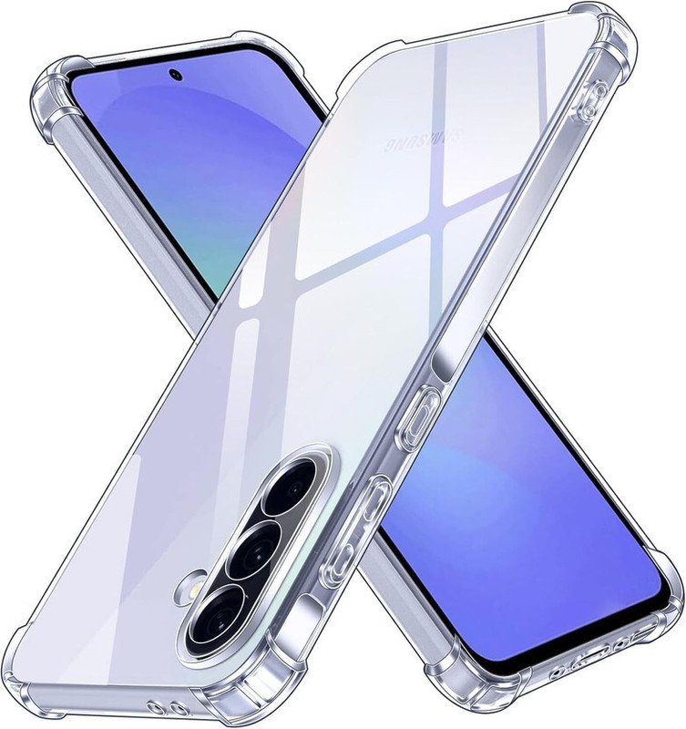 Casodon Back Cover for Samsung Galaxy A06 5G(Transparent, Camera Bump Protector, Silicon, Pack of: 1)