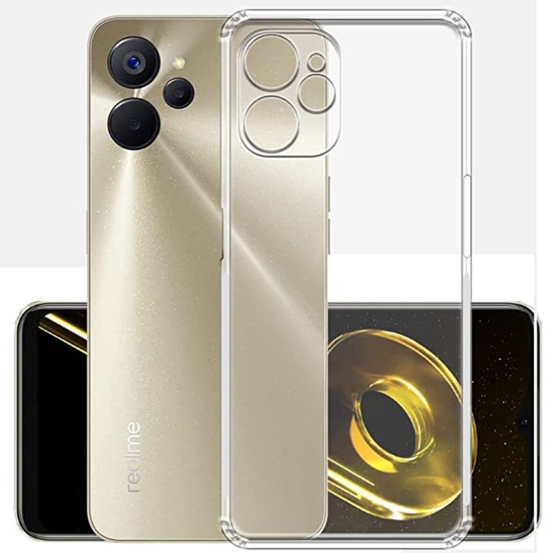 Outlier Back Cover for vivo T4 5G(Transparent, Silicon, Pack of: 1)