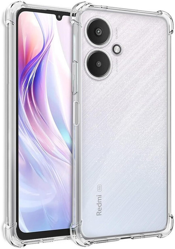 RUNICHA Back Cover for Infinix GT 20 Pro 5G(Transparent, Camera Bump Protector, Pack of: 1)