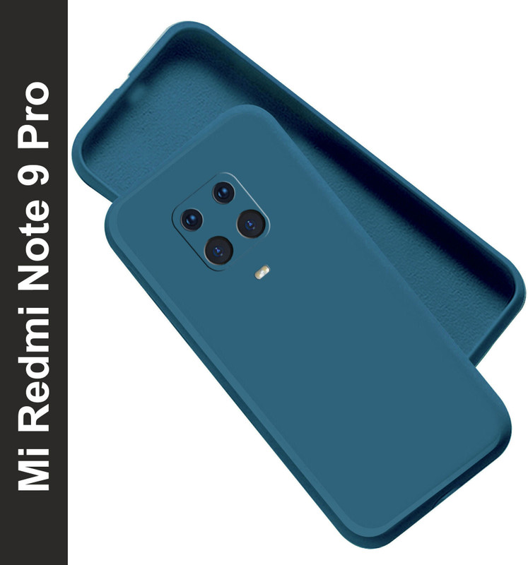 Artistque Back Cover for Mi Redmi Note 9 Pro(Blue, Silicon)