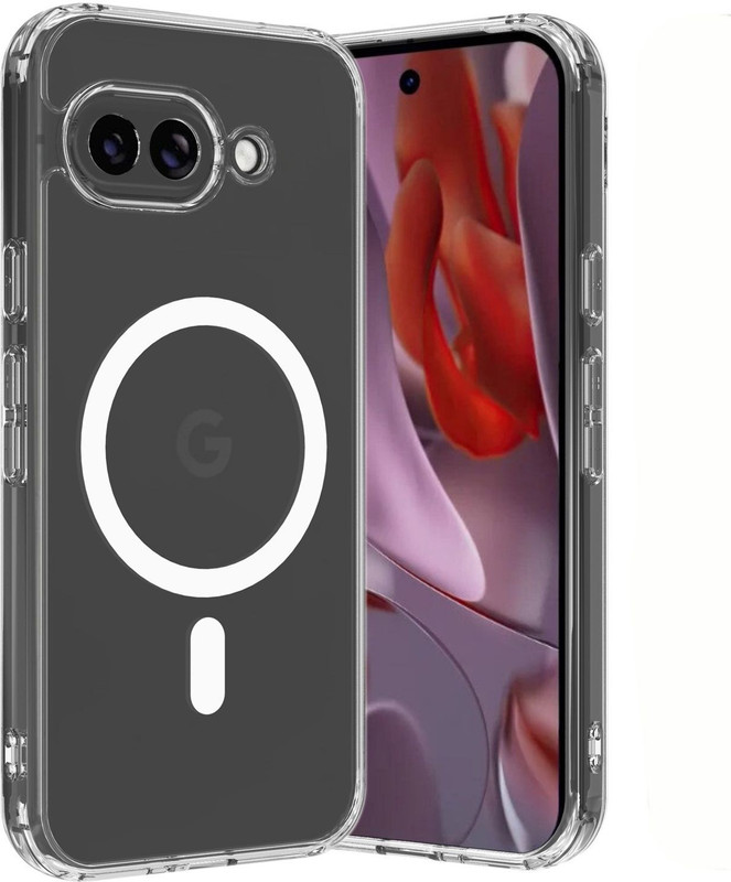 Zobrix Back Cover for Google Pixel 10a(Transparent, Magsafe, Polycarbonate, Fiber, Pack of: 1)