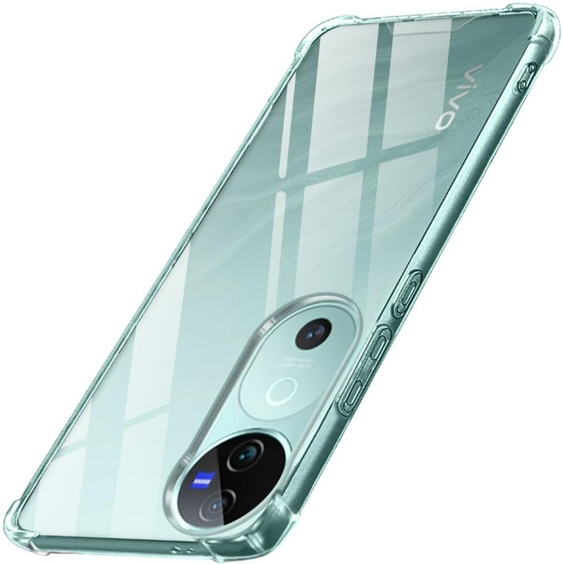 Pvtcase Pouch for Vivo V40e 5G, Vivo V40e(Transparent, Shock Proof, Rubber, Pack of: 1)