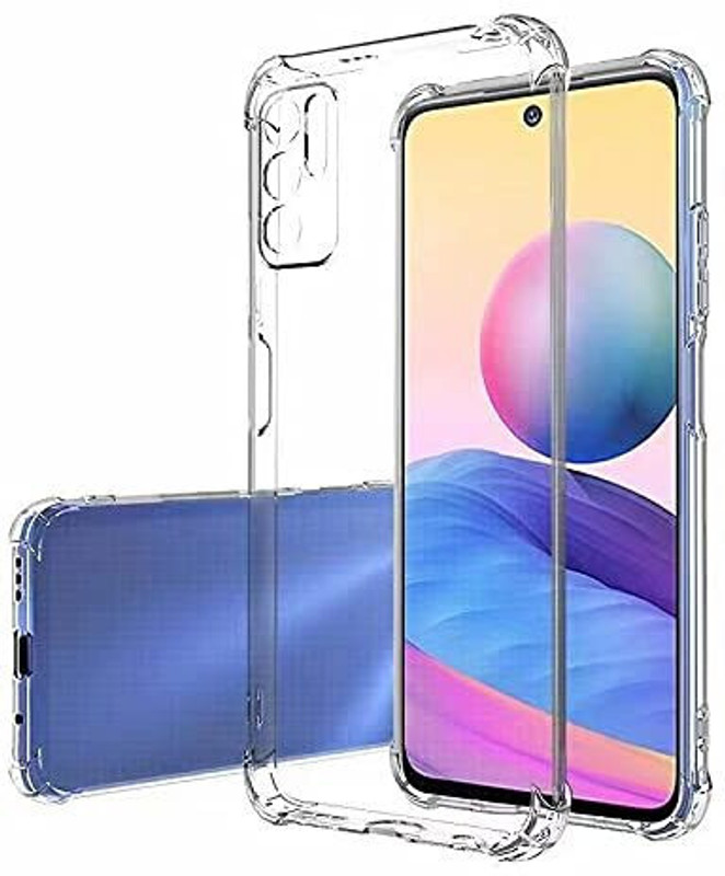 Outlier Back Cover for Redmi Note 10T 5G(Transparent, Silicon, Pack of: 1)