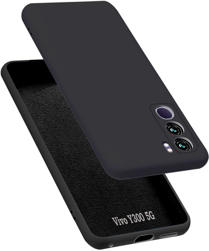 caseunik Back Cover for vivo T4 5G(Black, Dual Protection, Pack of: 1)