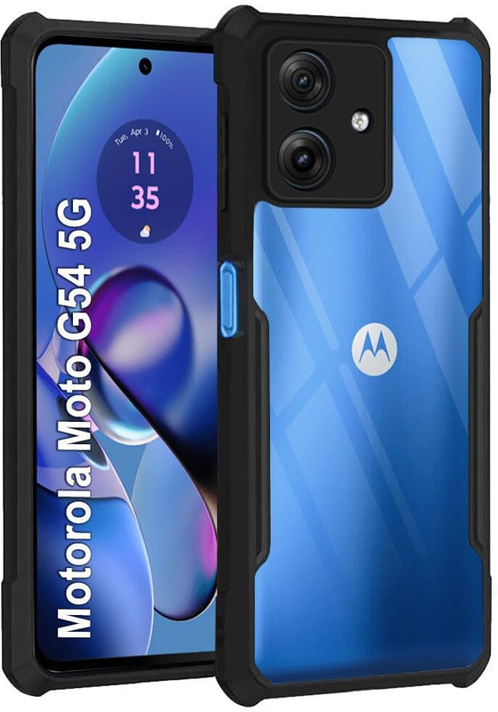jpmobilecases Pouch for Motorola moto G54 5G -V6(Transparent, Grip Case, Plastic, Pack of: 1)