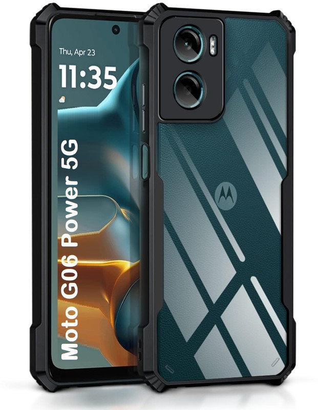 Aaralhub Back Cover for Moto G06 Power 5G(Transparent, Shock Proof, Pack of: 1)