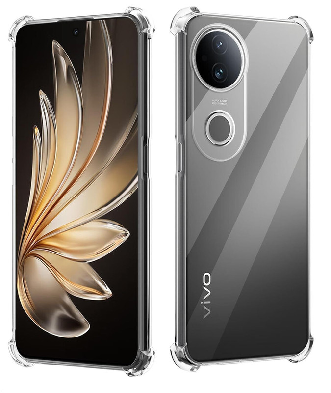KGL KING Pouch for iQOO Z10R 5G, Vivo V50e 5G(Transparent, Shock Proof, Pack of: 1)