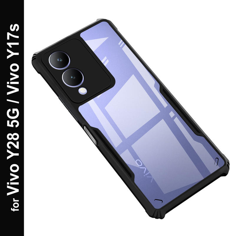 Chic Vibe Back Cover for OPPO A17(Black, Shock Proof, Pack of: 1)