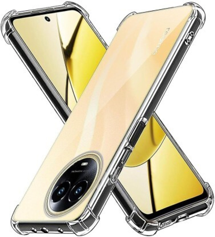 CEDO Back Cover for Realme 9 Pro Plus+ 5G(Transparent, Dual Protection, Pack of: 1)