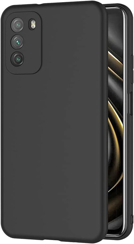 caseunik Back Cover for POCO M2 Pro(Black, Camera Bump Protector, Silicon)