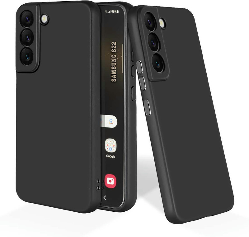 printwhiz Back Cover for SAMSUNG GALAXY S22 5G(Black)