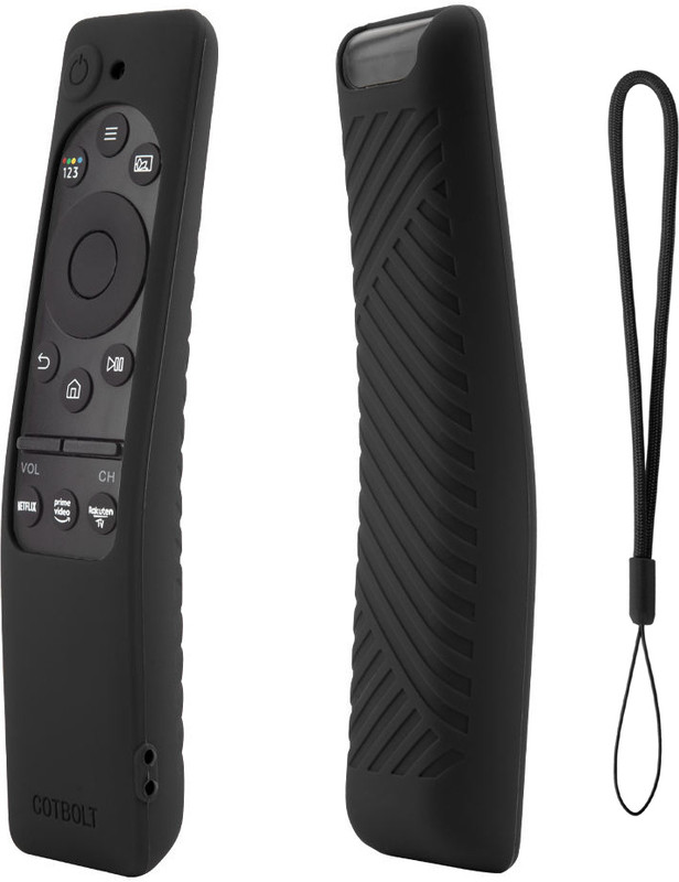 CALDIPREE Pouch for Samsung Smart TV BN59-01312A Remote Case Cover(Black, Silicon)