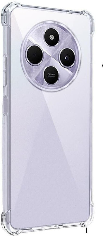CASECRAFT Pouch for POCO M7 5G(Transparent, Flexible, Rubber)