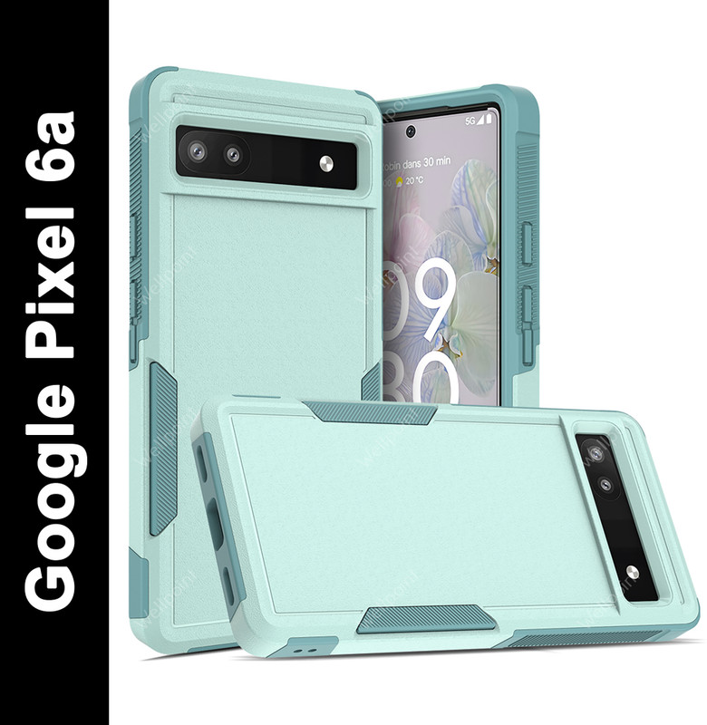 Wellpoint Back Cover for Google Pixel 6a(Blue, Shock Proof)