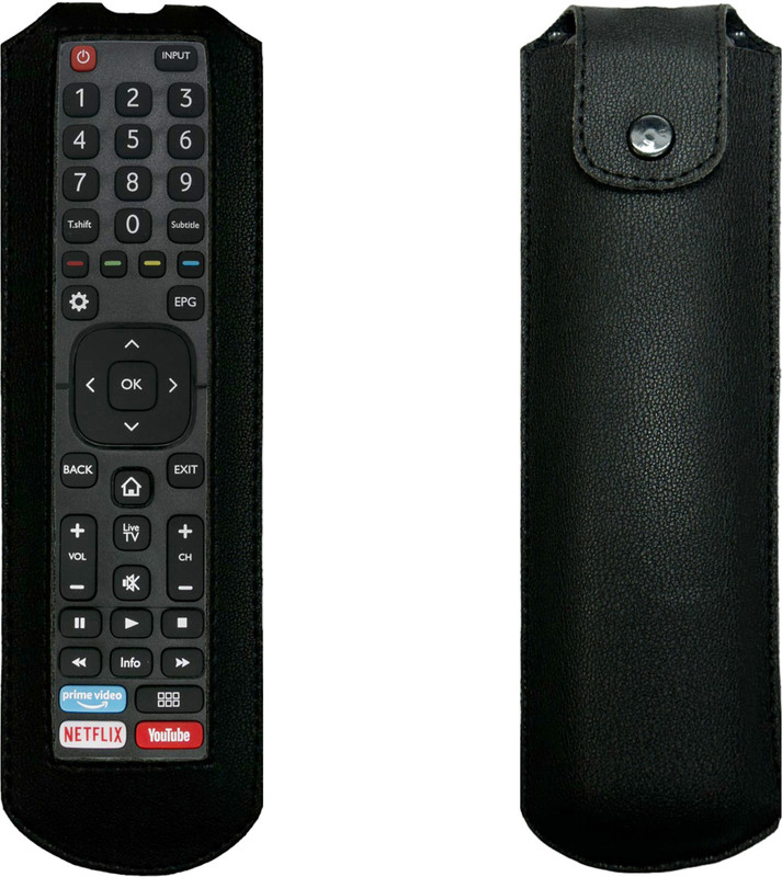 Gizmofreaks Flip Cover for Remote Control of Acer I Series Ultra HD (4K) LED Google TV / Smart Android TV(Black, Artificial Leather, Pack of: 1)