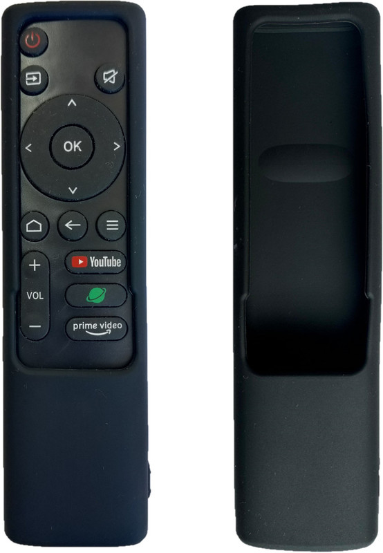 LUNAGARIYA Flip Cover for BPL LED TV Remote(Black, Silicon)