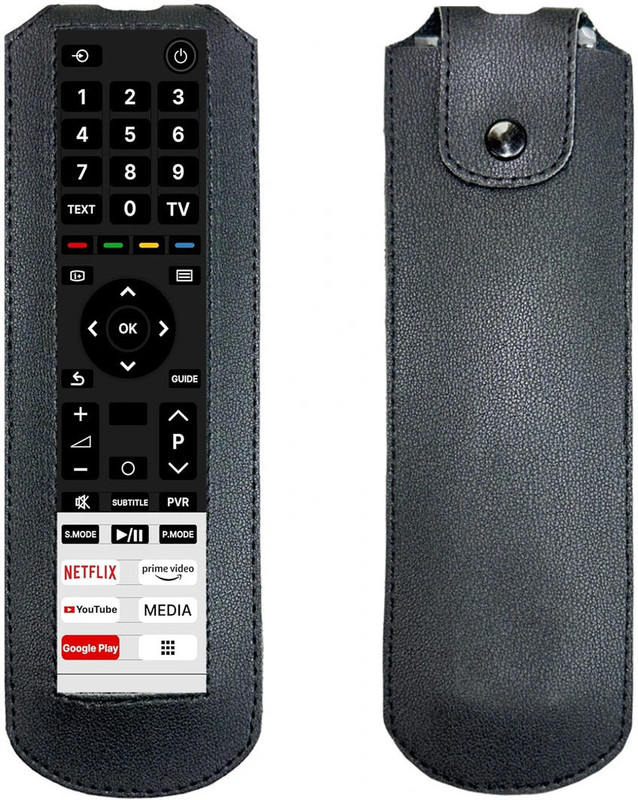 Gizmofreaks Flip Cover for Lloyd Smart TV LCD LED OLED QLED UHD 4K Android TVs Remote Control Case(Black, Pack of: 1)