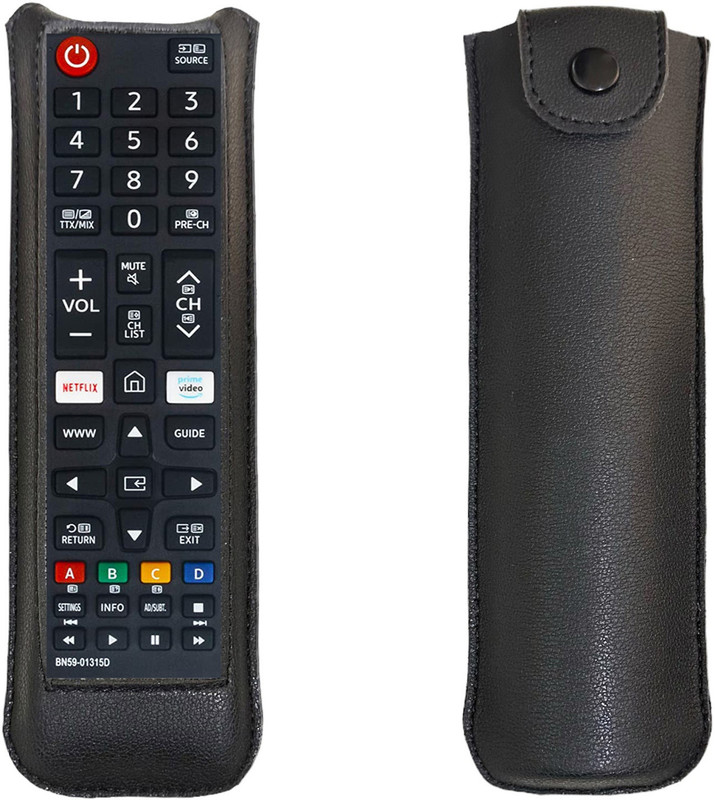 Gizmofreaks Flip Cover for AC Remote No. 119, Compatible/Replacement Remote Control for Bluestar AC(Black, Artificial Leather, Pack of: 1)